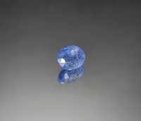 ไพลิน(Blue Sapphire Ceylon) ซีลอน เผาเก่า "อัญมณีแห่งปัญญา" น้ำหนัก 0.73 ct. ขนาด 4.7*2.6*5.8 mm. พลอยแท้ 100% เนื้อดี ราคาถูก