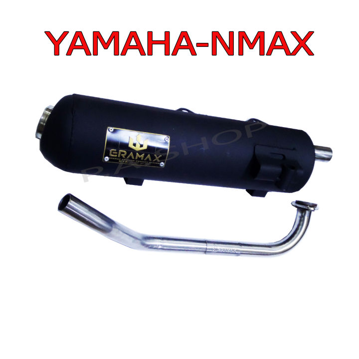 ERAMAX ท่อไอเสีย ท่อผ่าหมก (มี ม.อ.ก) คอสแตนเลสแท้เกรดA 26 MM สำหรับ มอเตอร์ไซด์ YAMAHA-NMAX