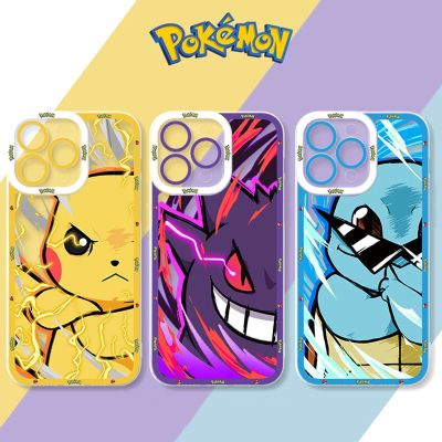 Luxury Pokemon Phone Case For Xiaomi Redmi Note 12 4G 5G Turbo 11 Pro Plus 12S 11S 10S 9S 10 8 7 6 9 10C K60 Soft Silicone Cover