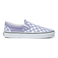 Vans รองเท้าผ้าใบ Classic Slip-On Checkerboard Color Theory | Purple Heather ( VN0A5AO8ZS0 )