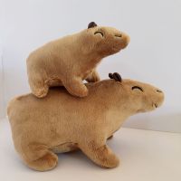 MimomPlay ตุ๊กตาคาปิบาราจําลอง 20/30cm จําลอง ขนปุย คาปิบารา Simulation Capybara Toys ของขวัญวันเกิด