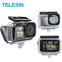 Telesin เคสกันน้ํา 45 ม. อุปกรณ์เสริม สําหรับ DJI Action3 DJI OSMO Action 3