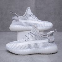 Coconut Shoes 2023 New Mens And Womens Same Summer Breathable Mesh Shoes Mens New Fashionable 350 Flying Woven Sports Casual Shoes