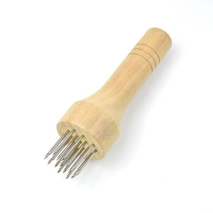 Stainless Steel Meat Needles Pounders with Wooden Handle Profession ...