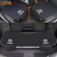 GTIOATO รถเบาะรองนั่งสวมใส่ได้แบบสากลรถยนต์ส่วนใหญ่ Auto Seat ฝาครอบอุปกรณ์ตกแต่งภายในรถที่นั่งป้องกันพรมสำหรับโตโยต้า Vios InnovaHilux Fortuner Hiace Wigo Rush Avanza Corolla Yaris