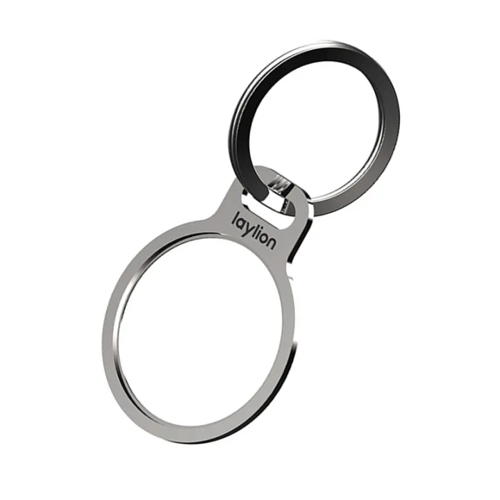 laylion-for-airtag-tracker-holder-stainless-steel-metal-ring-protective-case-with-anti-lost-waterproof-device-keychain