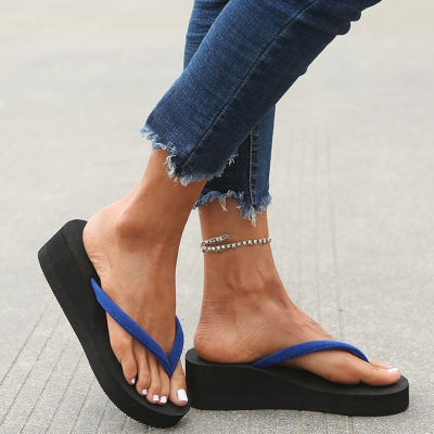 platform Wedges Slippers Women Sandals 2021 New Female Shoes Fashion Heeled Shoes Casual Summer Slides Slippers Women TX291