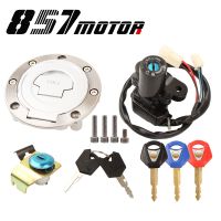 Ignition Switch Fuel Gas Cap Seat Lock Key Set for Yamaha YZF R1 2002-2003 2007-2010 R6 2004 2006-2013 FJR1300 2001-2010