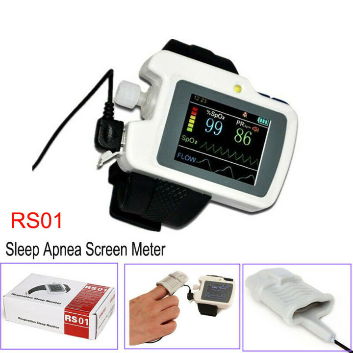 contecmed-เครื่องวัดหน้าจอหยุดหายใจขณะหลับ-spo2-pulse-rate-respiration-sleep-monitor-rs01