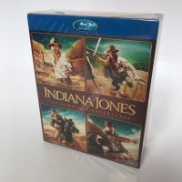 Indiana Jones: Indiana Jones: Raiders 1-4 Blu ray BD HD film set collection discs