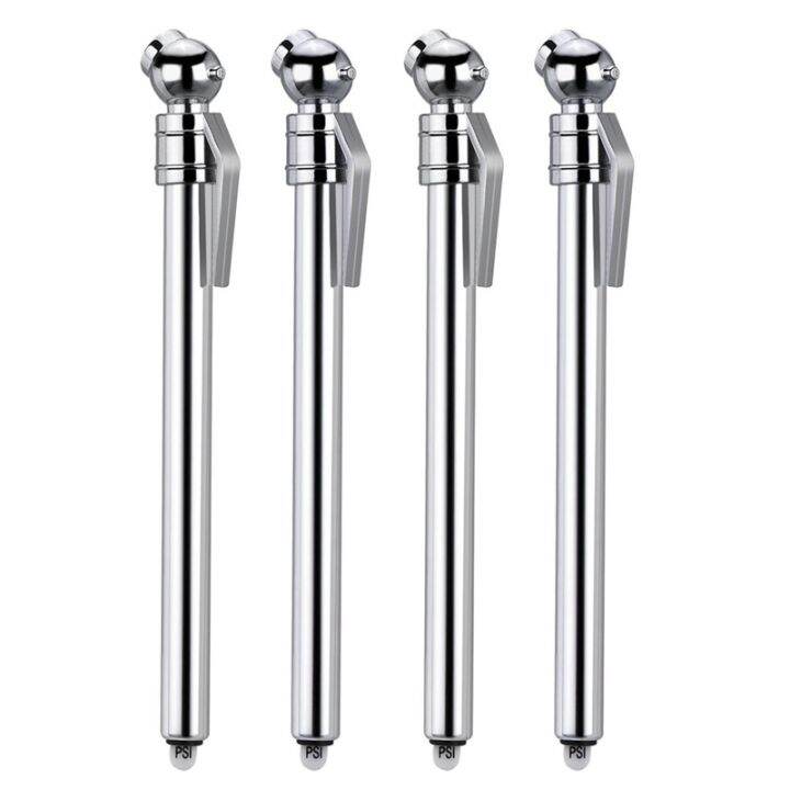 Tire Gauges Tire Pressure Gauges, Pen Style, 4 Pack Lazada.co.th