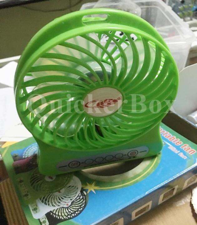 พัดลมพกพา-ตั้งโต๊ะ-จิ๋วแต่แจ๋ว-mini-usb-fan