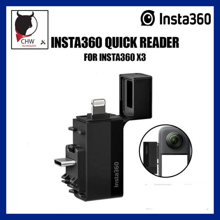 INSTA360 ORIGINAL ONE X3 QUICK READER Lazada