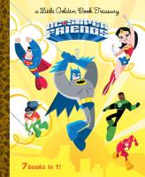 หนังสืออังกฤษใหม่ DC Super Friends Little Golden Book Treasury (DC Super Friends) (Little Golden Book) [Hardcover]