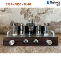 6J8P 5U4G Fu50ในครัวเรือน Retro หลอดเครื่องขยายเสียงชุด Diy Vu Meter บลูทูธ5.0ขนาดเล็ก300B ชื่อ Spartan F1 4Ω 8Ω 8W * 2