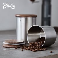 【LZ】✽❦  Recipiente selado de vidro do produto comestível do frasco do armazenamento do feijão do café do recipiente de armazenamento do vácuo do pó com colher