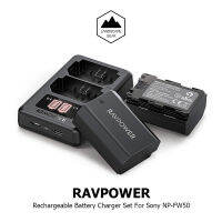 RAVPOWER RP-BC018 ชุดแบตเตอร์รี่ NP-FZ100 พร้อมแท่นชาร์จสำหรับกล้อง Sony