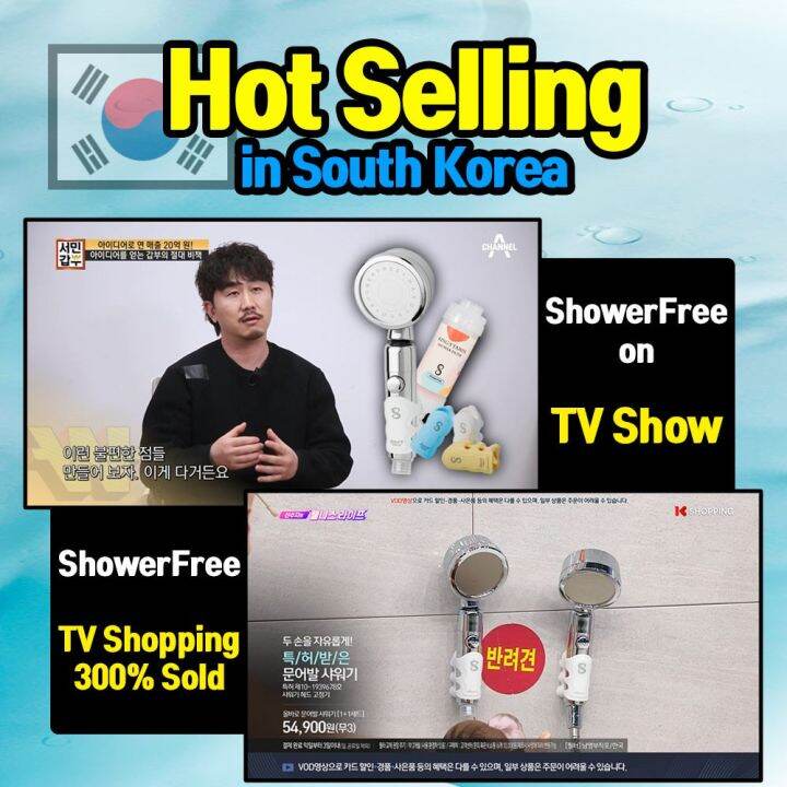 ShowerFree Vitamin Shower Filter Korea 5 Ranked Shower Head Brand Healing Skin Problems
