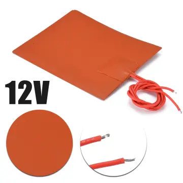 Silicone Heating Pad Square Heat Mat Plate Flexible Waterproof Printer