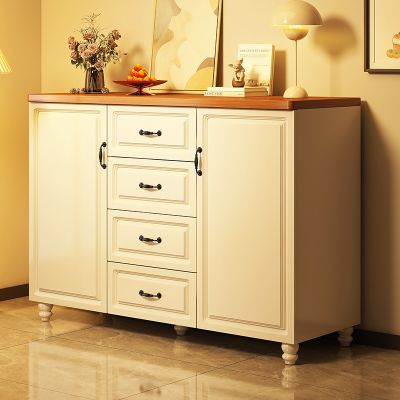[COD] Drawer cabinet bedroom storage locker bed end living room wall vertical five-drawer chest simple modern