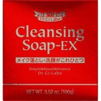 Dr. Ci labo cleansing soap ex 100g. (ล้างคสอ. +ล้างหน้า)