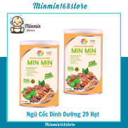 Ngũ cốc lợi sữa minmin 29 hạt-bột ngũ cốc dinh dưỡng 2 hộp-lợi sữa sau sinh