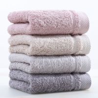 Pure Cotton Face Towels Multiple Colors Availabler Combed Soft Fast Drying Adult Hair Towel Home Hotel Travel Bathroom Supplies