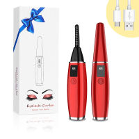 Heated Eyelash Curler,Electric Eyelash Curler,USB Charge Lash Curler Tool With LCD Display For Eyelashes Quick Natural Curling