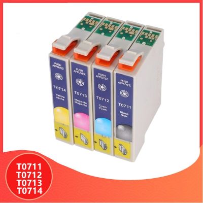 T0711 T0715 Ink Cartridge For Epson Stylus SX110 SX215 SX218 SX400 SX405 Sx405wifi SX410 SX415 SX510W SX515W DX7400 Printer