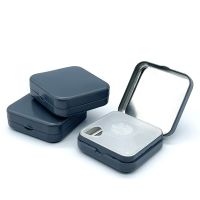 1 Pcs Metal Square Empty Mini Tin Box Tinplate Push Candy Pill Cases Bins Jar Hinged Containers Small Organizer Storage Box Storage Boxes