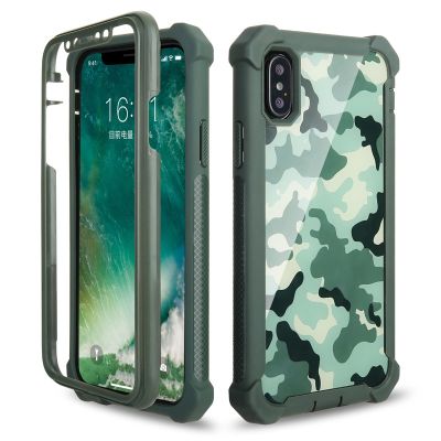「Enjoy electronic」 Fashion Shockproof Bumper Transparent TPU Phone Case For iPhone 13 12 11 Pro Max X XR XS Max SE 2020 6 6S 7 8 Plus PC Back Cover
