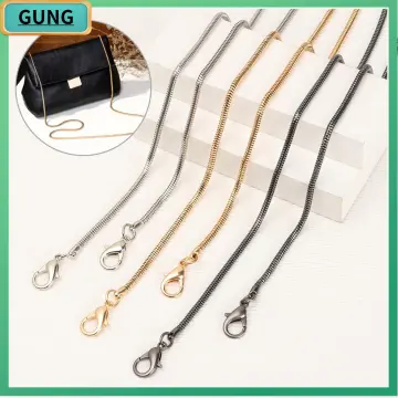 120cm/100cm Convenient Metal Purse Chain Strap Handle Replacement