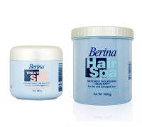 Berina Hair Spa เบอริน่า แฮร์สปา ทรีทเมนท์เนอริชิ่ง ครีมบาธบำรุงผมสำหรับผมเสีย ผมผ่านการทำสารเคมี มี 2 ขนาดให้เลือก