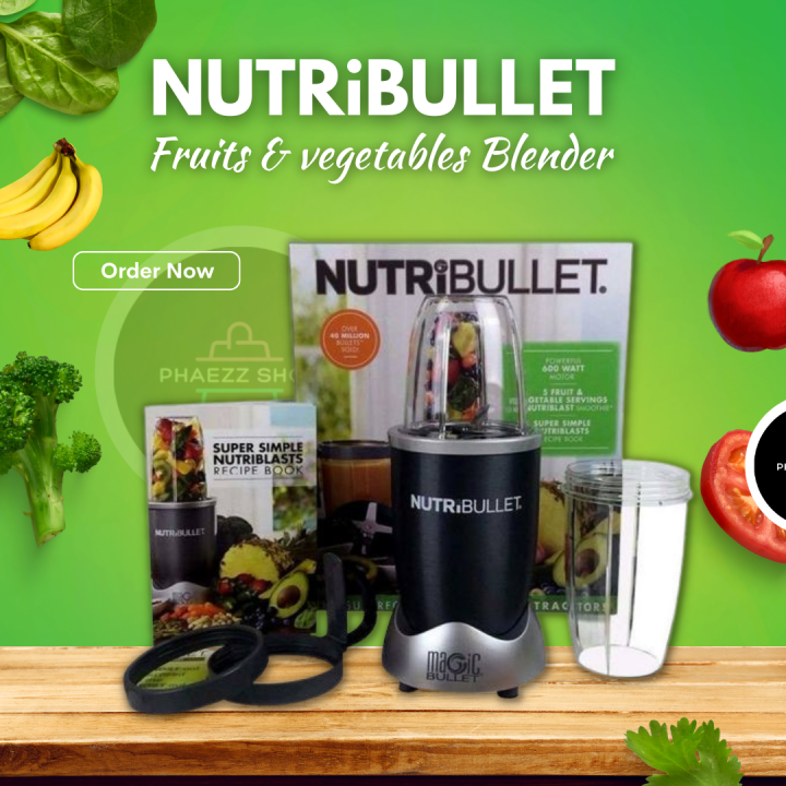 ( Venri Shop ) NUTRI BULLETS Superfood Fruit Extractor Blender Set