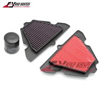 Motorcycle Oil Filter High flow Air Filter Intake Cleaner For KAWASAKI Z1000 2010-2019 Z 1000 SX Z1000SX 2011-2015