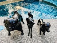 รูปปั้นสุนัขเหล็กหล่อ ของตกแต่งสวน / Cast iron Dog Garden Decoration