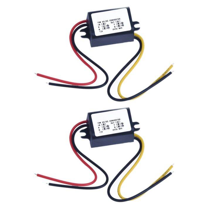 2X 12V to 6V DCDC Buck Converter Step Down Module Power Supply Voltage Regulator Lazada PH