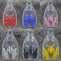 High Quality Waterproof Silicone Swimming Ear Plugs Nose Clip Set Box Packed Earplug for Surfing Diving and Learning Swimming 06 Accessories Accessori