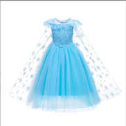 Đầm hóa trang công chúa Elsa xinh xắn cho bé gái