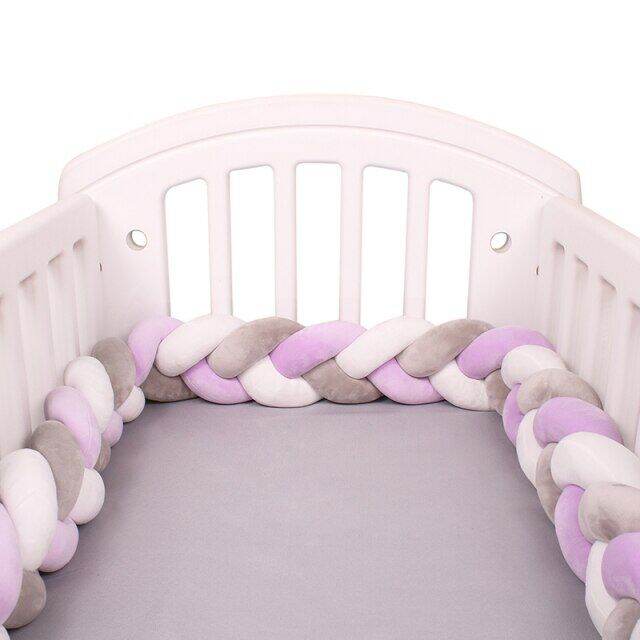 Custom crib clearance bumper