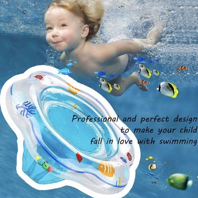 2022 Kids Baby Swimming Ring Durable Inflatable Float Swimming Pool Ring Double Leak Proof Safety Water Toy Pool Accessories