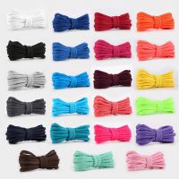 1Pair Basketball Semicircle Oval Shoelaces for Sneakers Shoe Laces Soft Shoestrings Shoe Accessories Wholesale