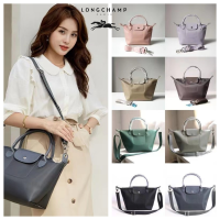 Xi Ke [LONGCHAMP Paris]  Longchamp  Cross Body Bag กระเป๋าสะพายไนลอนหนาขึ้นเกี๊ยวกระเป๋าถือแชมป์