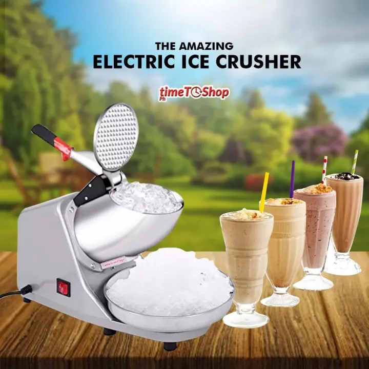 Ice Smashing Electric Crusher Machine, Summer Business, Halo Halo Maker