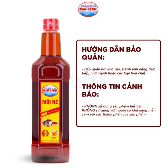 Hcmnước mắm phan thiết mũi né - ngư bình 2n chai 900ml. nước chấm 2 độ đạm - ảnh sản phẩm 4