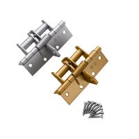 Hidden Positioning Auto Closing Door Hinges Ball Bearing Spring for Furniture Easy To Install Window and Cabinet Door 4 Inches