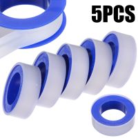 □﹉✙ 5pcs PTFE Thread Sealing Pipe Tape Gas Water Tape 10 Meters Waterproof Engineering Dedicated Duct Tap Evacuum Seal Roll