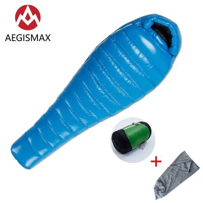 【CW】❃▩  AEGISMAX G Down Mummy Camping Sleeping Baffle Design Outdoor Hiking