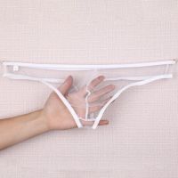 【YF】ஐ✹  Mens Breathable T-Back G-String Briefs See Through Low Rise Thong Panties Fetish Tang