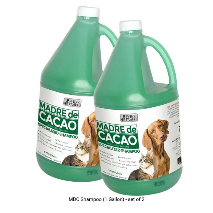 Prolific Specialized Madre de Cacao Shampoo Set of 2 Gallon antiseptic